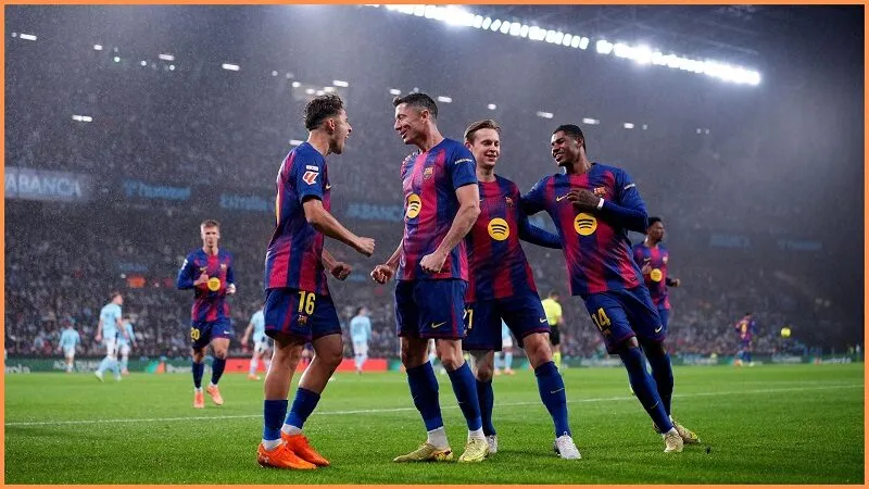 Đội hình dự kiến trước trận Barcelona vs Celta Vigo